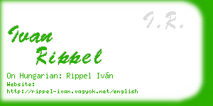 ivan rippel business card